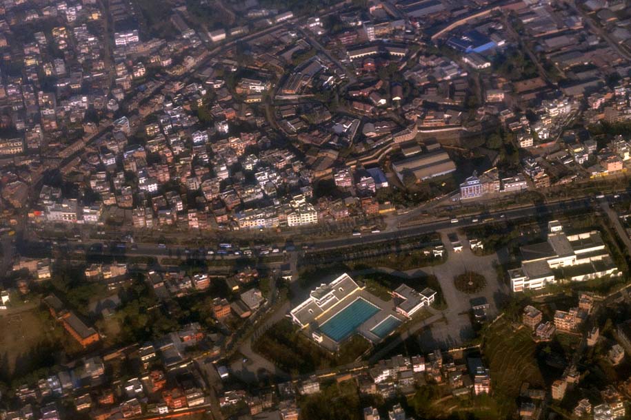 'View from the Air' (Dec 2009) - Kathmandu, Nepal