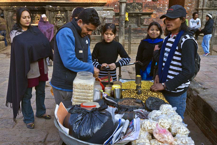 'Nuts Vendor' (Dec 2009) - Kathmandu, Nepal