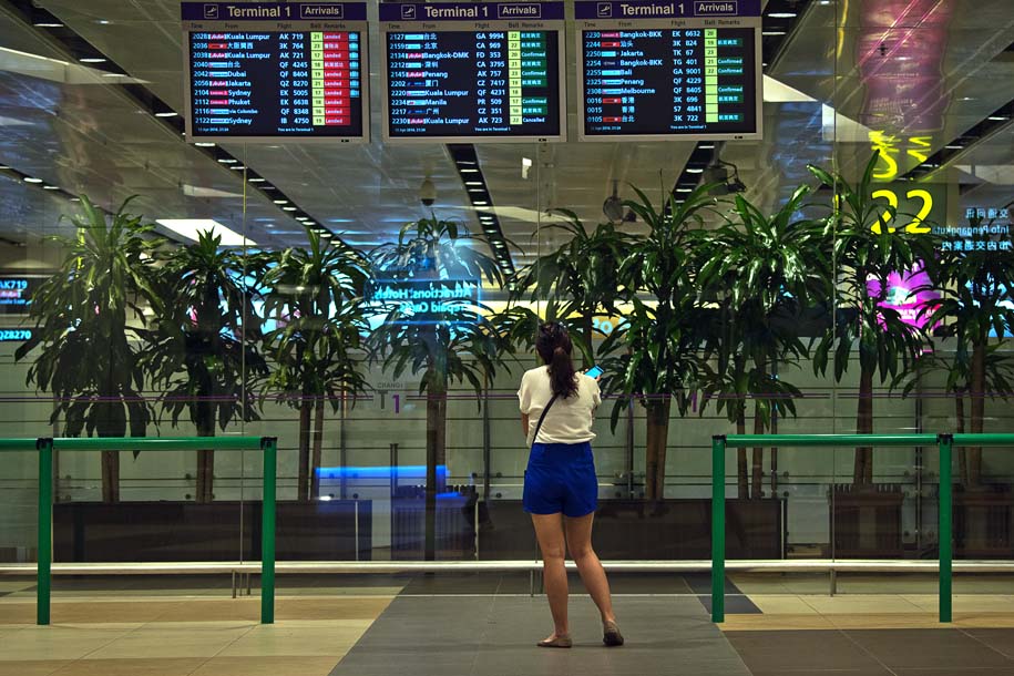 'Arrivals' (Apr 2014) - Changi Airport, Singapore