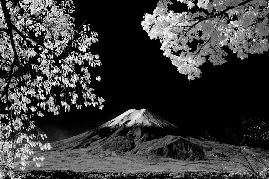 'Mount Fuji in Infrared' (Oct 2018) - Fujiyoshida, Japan