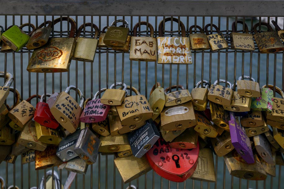 'Love Locks' (Jun 2014) - Paris, France