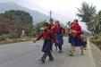 'Marching to School' (Dec 2009) - Prithvi Highway, Nepal